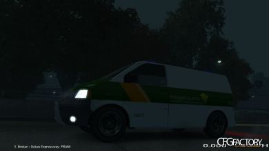 Rajavartiolaitos R72 skin for VW Transporter