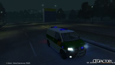 Rajavartiolaitos R72 skin for VW Transporter