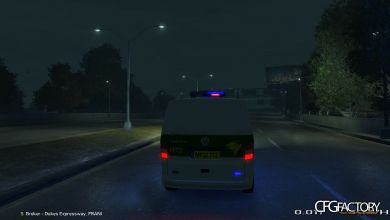 Rajavartiolaitos R72 skin for VW Transporter