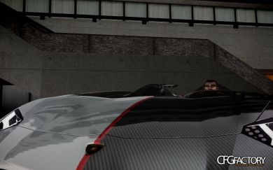 Lamborghini aventador J carbon paint job