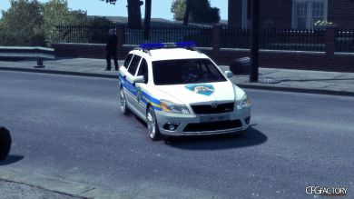 Skoda Octavia Policija (Croatian police) [ELS]