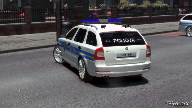 Skoda Octavia Policija (Croatian police) [ELS]