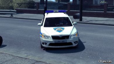 Skoda Octavia Policija (Croatian police) [ELS]