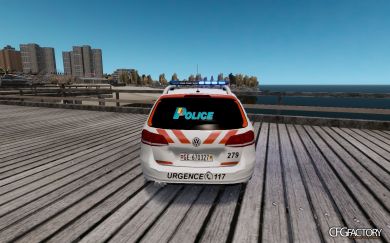 2012 Volkswagen Passat B7 Geneva Police