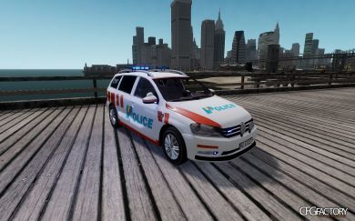 2012 Volkswagen Passat B7 Geneva Police
