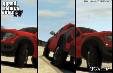 BFGoodrich tires for Ford Raptor SVT
