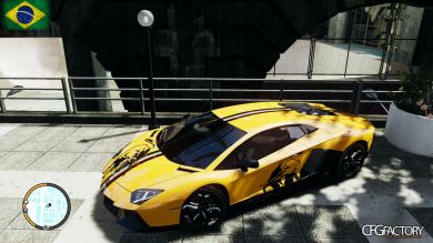 2012 Lamborghini Aventador six paintjob