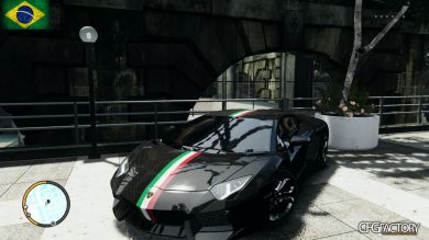 2012 Lamborghini Aventador six paintjob