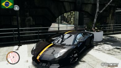 2012 Lamborghini Aventador six paintjob