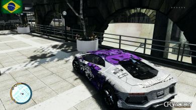 2012 Lamborghini Aventador LP700-4 Team Galag gumb