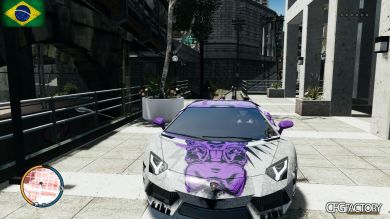 2012 Lamborghini Aventador LP700-4 Team Galag gumb