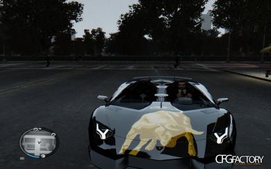 Lamborghini Aventador J Big Lambo Paintjob