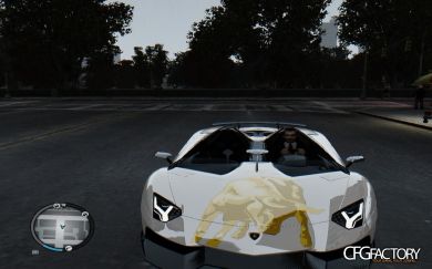 Lamborghini Aventador J Big Lambo Paintjob