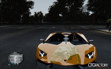 Lamborghini Aventador J Big Lambo Paintjob