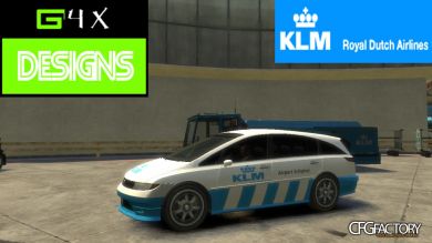 KLM Car Livery