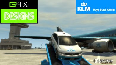 KLM Car Livery