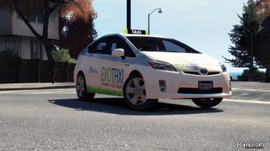 Toyota Prius EKO TAXI (Hrvatski taxi) Skin