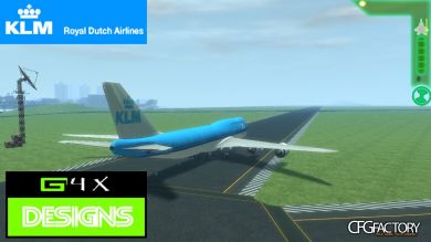 KLM 747 Livery