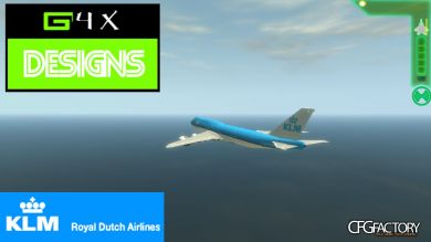 KLM 747 Livery