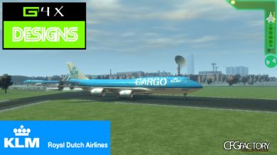 KLM 747 Cargo Livery