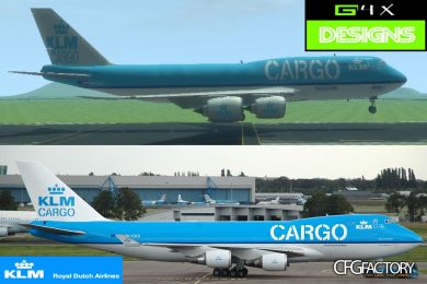 KLM 747 Cargo Livery