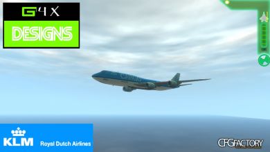KLM 747 Cargo Livery