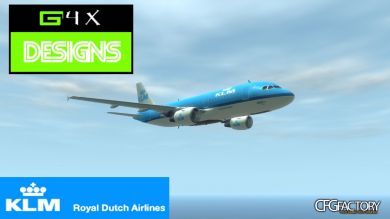 KLM Airbus Livery