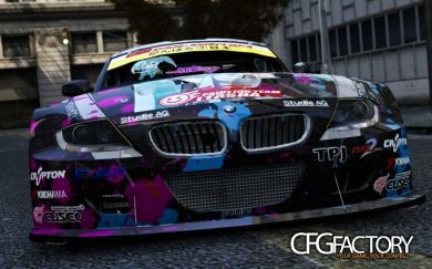 BMW Z4M coupe GT Miku
