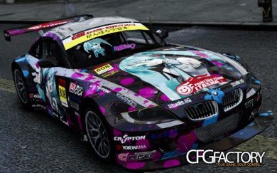 BMW Z4M coupe GT Miku