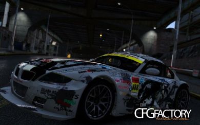 BMW Z4M coupe GT BLACKâROCK SHOOTER