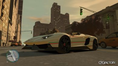 Aventador J Z Tricolore Paintjob