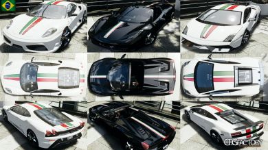 Six Italian Paintjobs