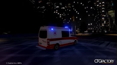 GTA 4 Mercedes Sprinter [DRK] Ambulance [Krankenwa