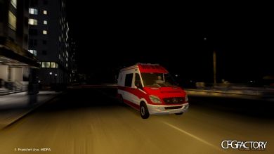 GTA 4 Mercedes Sprinter [DRK] Ambulance [Krankenwa