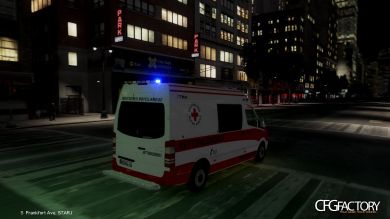 GTA 4 Mercedes Sprinter [DRK] Ambulance [Krankenwa