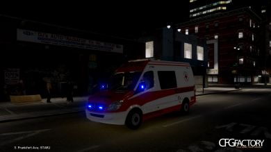 GTA 4 Mercedes Sprinter [DRK] Ambulance [Krankenwa