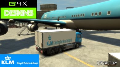 KLM Truck Livery