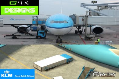 KLM Truck Livery