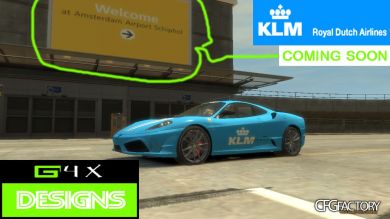 KLM Boss Car Livery