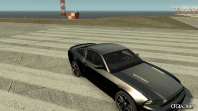 Carbon Paintjob for Ford Mustang Boss 302