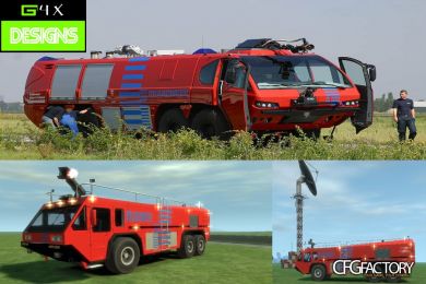 Schiphol Firetruck Livery