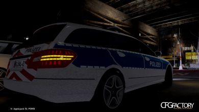 Mercedes Benz E Class Estate German Police