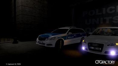 Mercedes Benz E Class Estate German Police