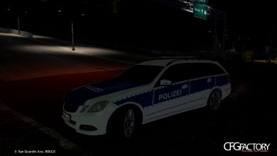 Mercedes Benz E Class Estate German Police