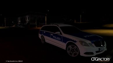 Mercedes Benz E Class Estate German Police