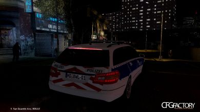 Mercedes Benz E Class Estate German Police