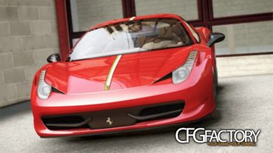 Ferrari 458 Italia Scuderia Paintjob