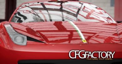 Ferrari 458 Italia Scuderia Paintjob