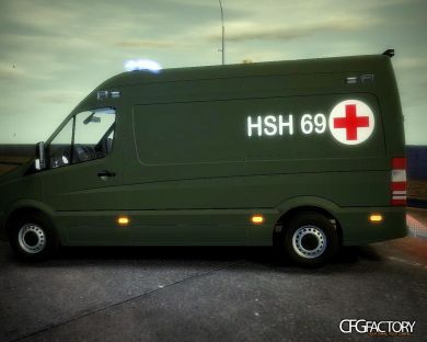 Finnish Military Ambulance (Mercedes Benz Sprinter