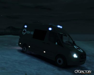Finnish Military Ambulance (Mercedes Benz Sprinter